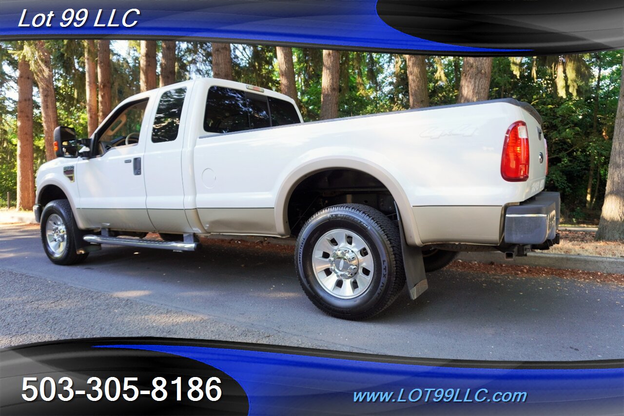2008 Ford F-350 Lariat 4x4 Power Stroke Diesel Heated Leather Seat Long Bed Premium Wheels Newer Tires 2 OWNERS - Photo 11 - Milwaukie, OR 97267