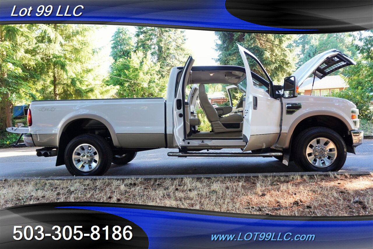 2008 Ford F-350 Lariat 4x4 Power Stroke Diesel Heated Leather Seat Long Bed Premium Wheels Newer Tires 2 OWNERS - Photo 27 - Milwaukie, OR 97267