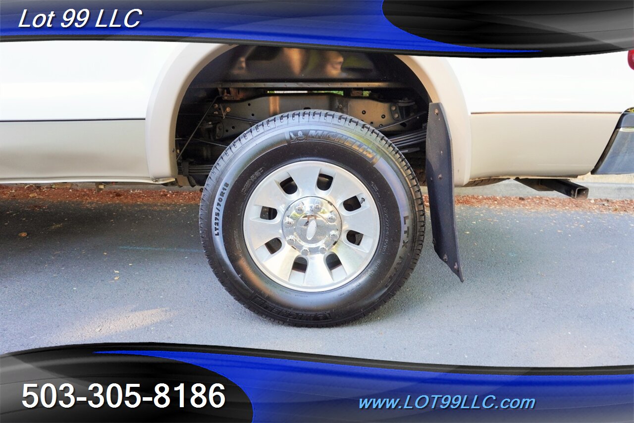 2008 Ford F-350 Lariat 4x4 Power Stroke Diesel Heated Leather Seat Long Bed Premium Wheels Newer Tires 2 OWNERS - Photo 3 - Milwaukie, OR 97267