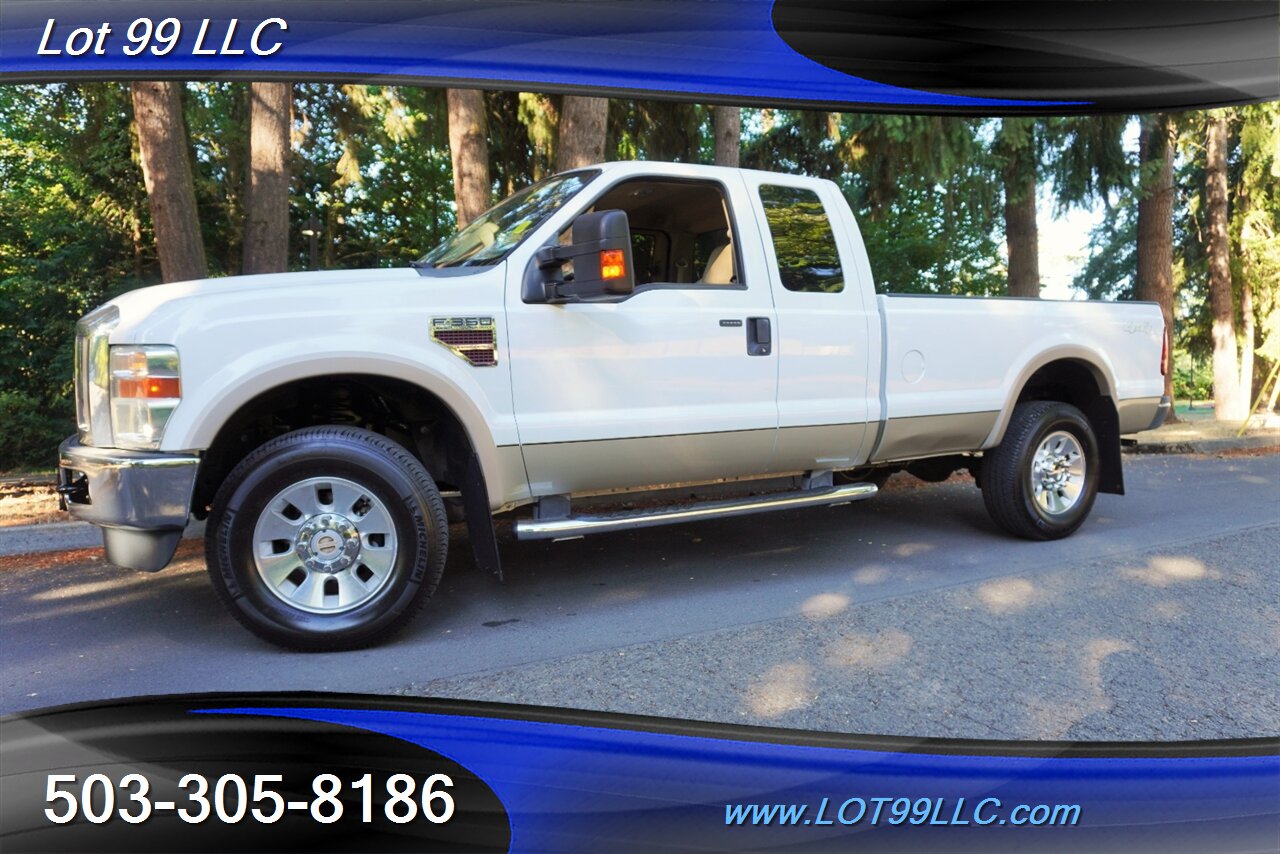 2008 Ford F-350 Lariat 4x4 Power Stroke Diesel Heated Leather Seat Long Bed Premium Wheels Newer Tires 2 OWNERS - Photo 5 - Milwaukie, OR 97267