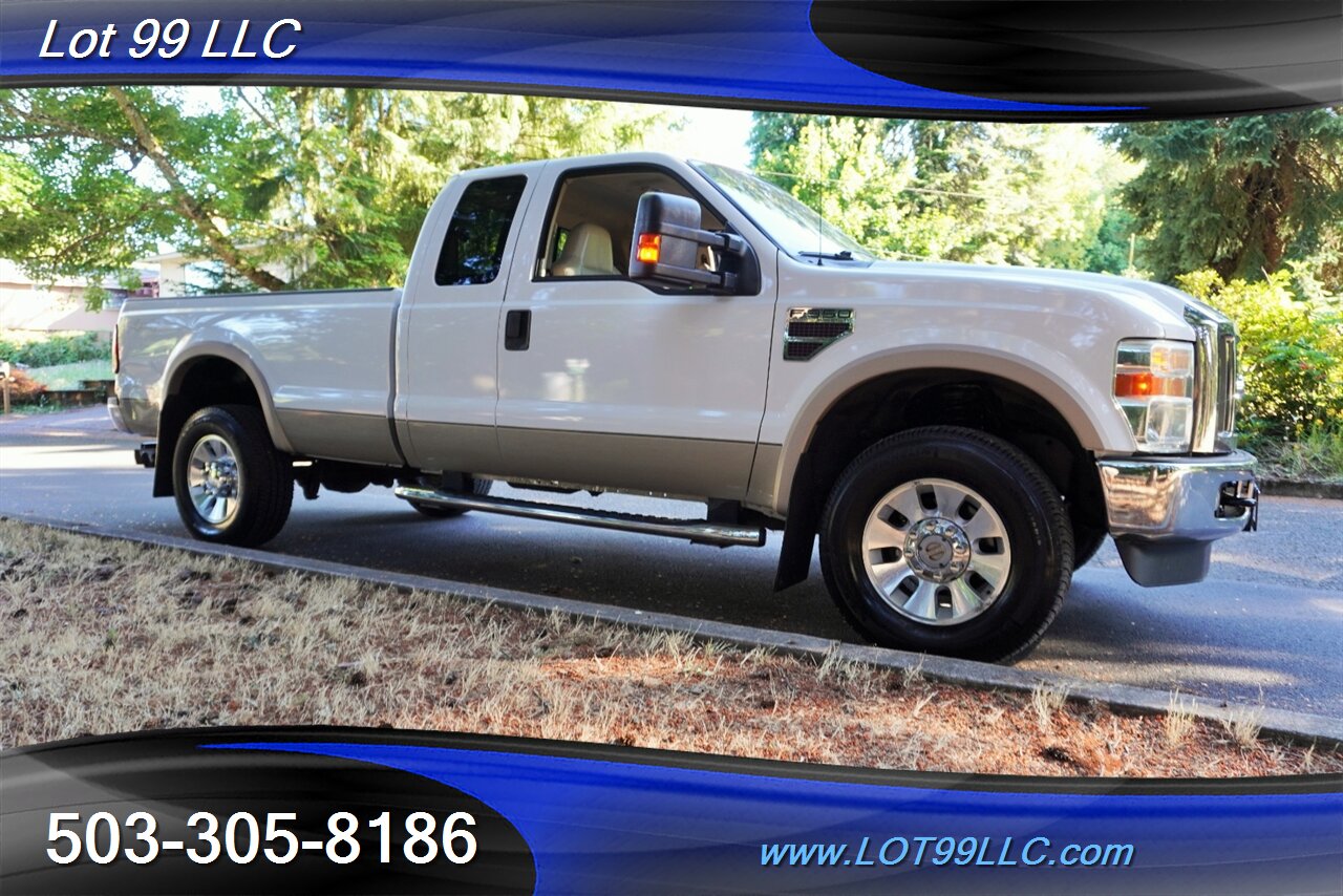 2008 Ford F-350 Lariat 4x4 Power Stroke Diesel Heated Leather Seat Long Bed Premium Wheels Newer Tires 2 OWNERS - Photo 7 - Milwaukie, OR 97267
