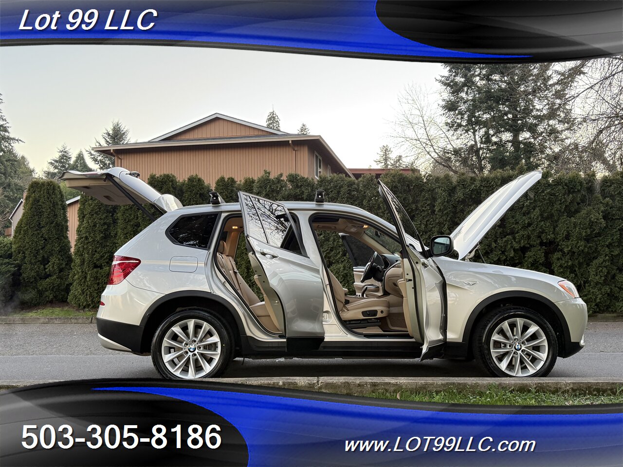 2013 BMW X3 xDrive28i AWD **77k Miles** Navi Pano Htd Leather   - Photo 48 - Milwaukie, OR 97267