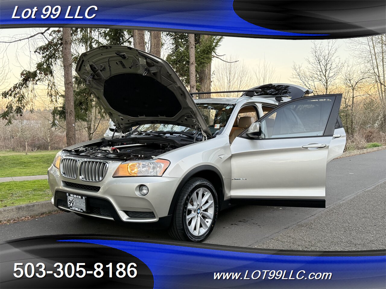 2013 BMW X3 xDrive28i AWD **77k Miles** Navi Pano Htd Leather   - Photo 44 - Milwaukie, OR 97267