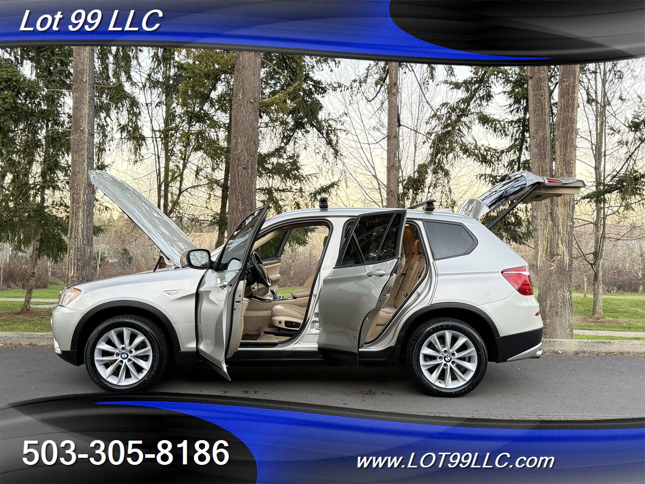 2013 BMW X3 xDrive28i AWD **77k Miles** Navi Pano Htd Leather   - Photo 39 - Milwaukie, OR 97267