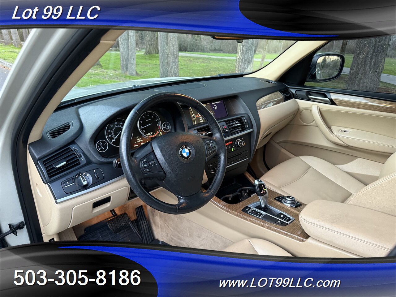 2013 BMW X3 xDrive28i AWD **77k Miles** Navi Pano Htd Leather   - Photo 11 - Milwaukie, OR 97267