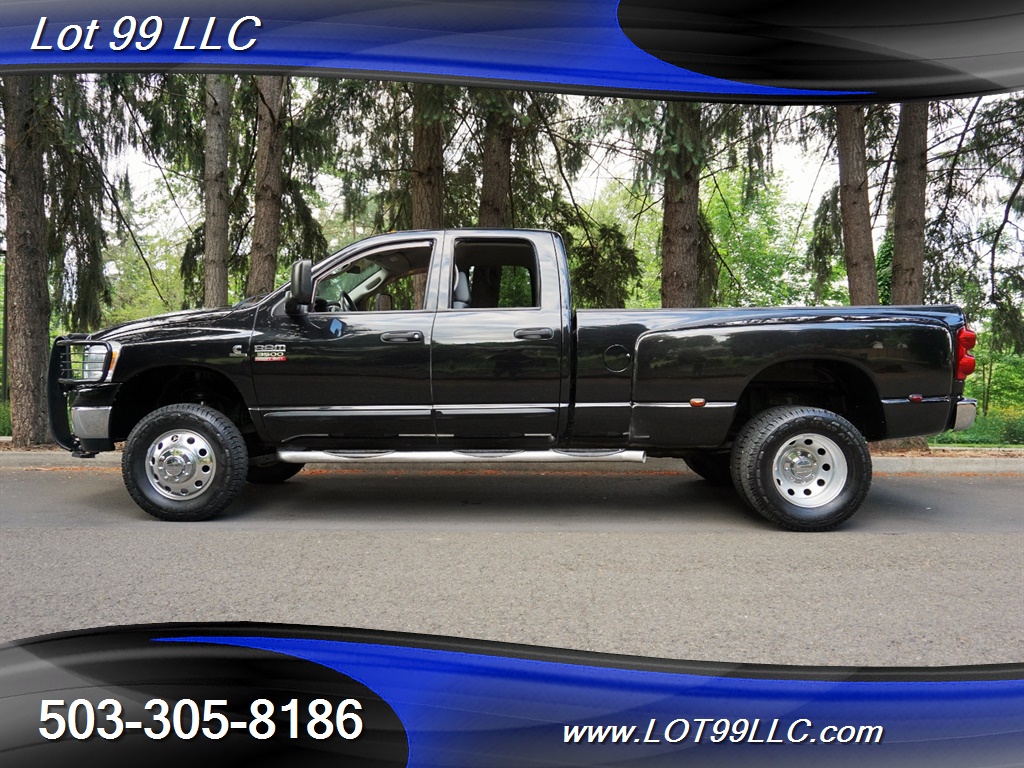 2007 Dodge Ram 3500 6.7L CUMMINS 4X4 Dually 6 Speed Manual New Tires - Photo