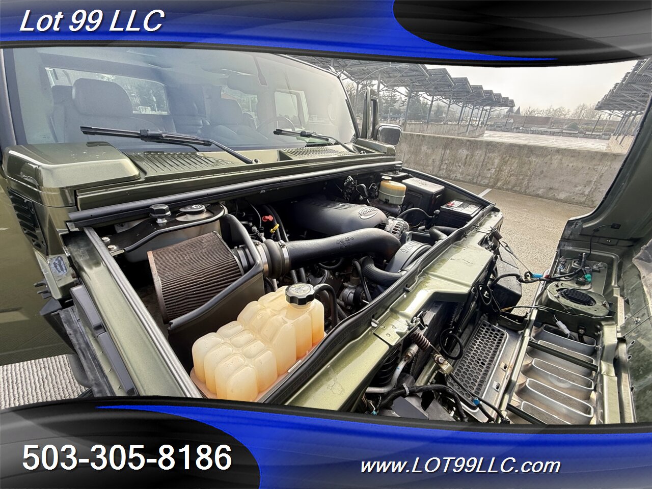 2003 Hummer H2 Lux Series 4x4 * Only 55k Miles * Lifted NEW 37 " 6.0 V8 Tires F&R Heated Leather Moon Roof - Photo 21 - Milwaukie, OR 97267