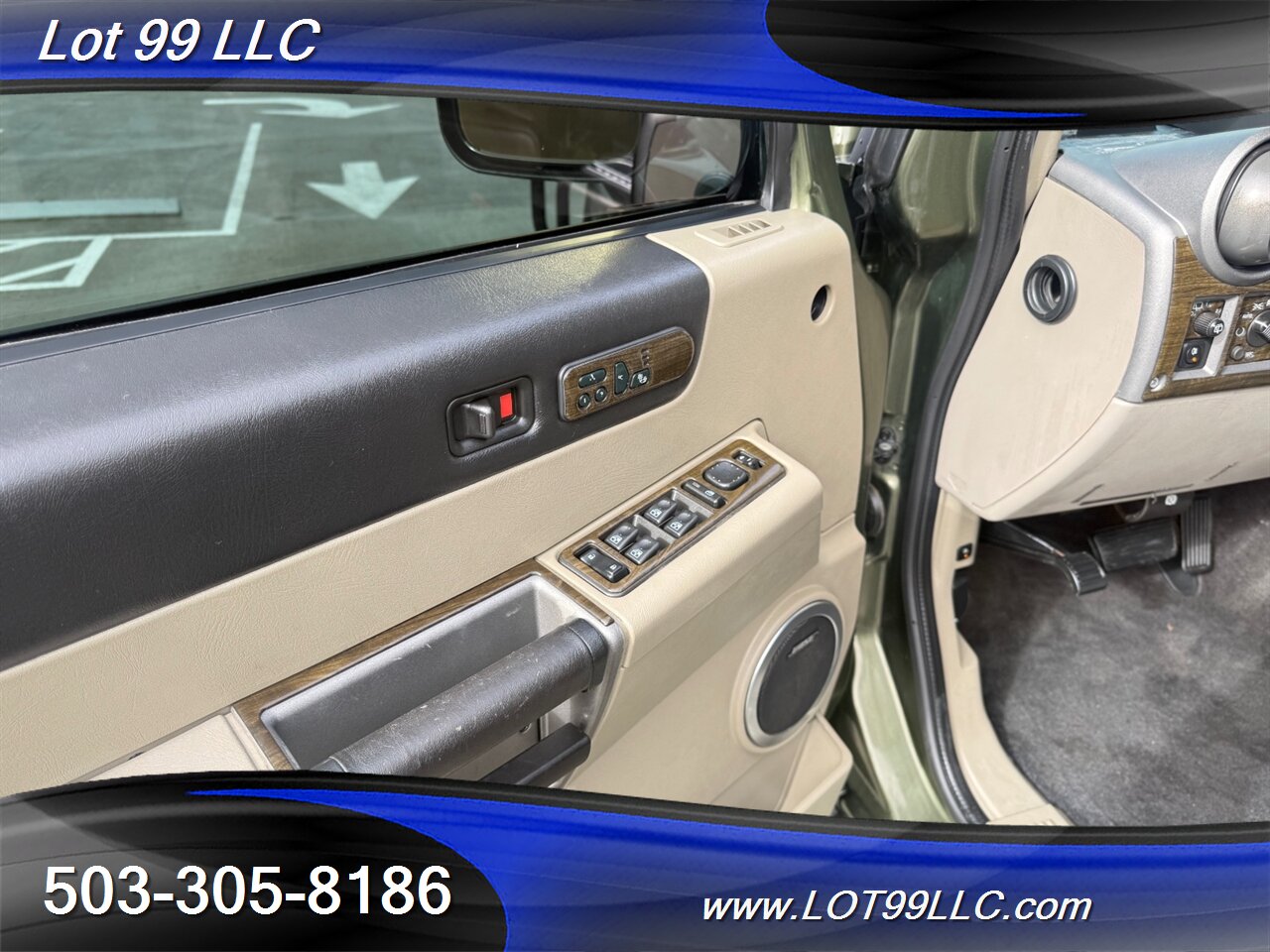 2003 Hummer H2 Lux Series 4x4 * Only 55k Miles * Lifted NEW 37 " 6.0 V8 Tires F&R Heated Leather Moon Roof - Photo 30 - Milwaukie, OR 97267