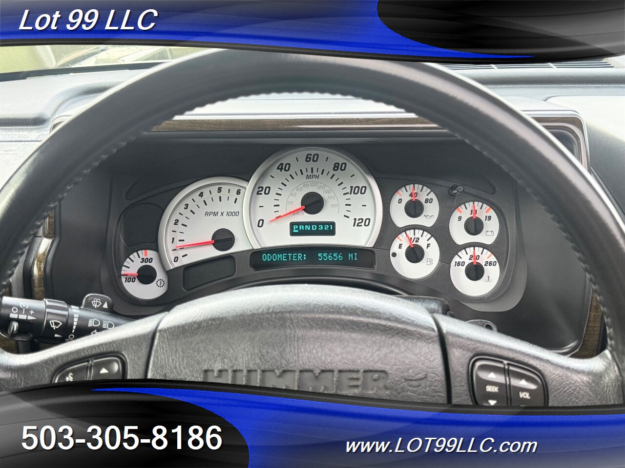 2003 Hummer H2 Lux Series 4x4 * Only 55k Miles * Lifted NEW 37 " 6.0 V8 Tires F&R Heated Leather Moon Roof - Photo 9 - Milwaukie, OR 97267