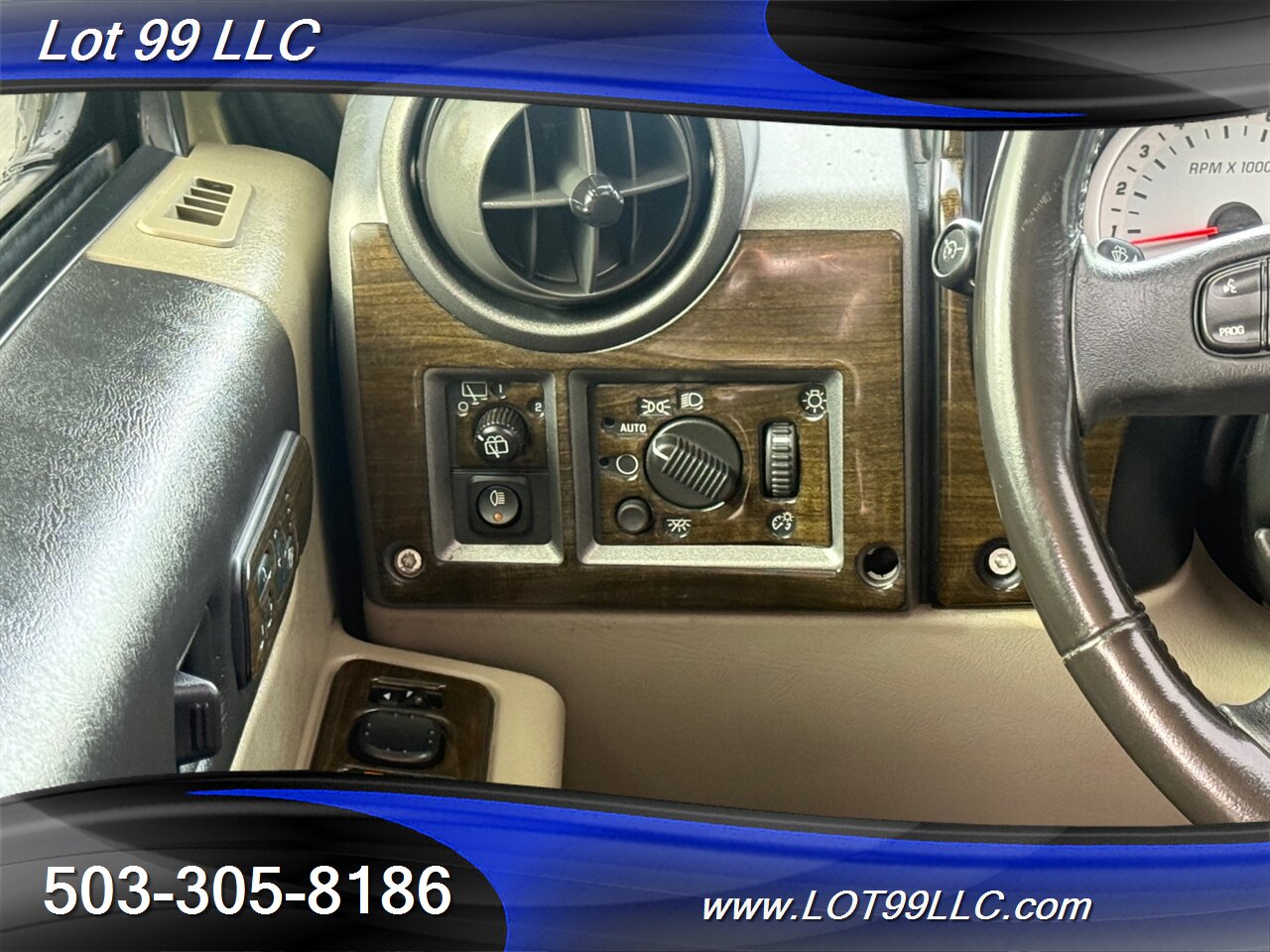 2003 Hummer H2 Lux Series 4x4 * Only 55k Miles * Lifted NEW 37 " 6.0 V8 Tires F&R Heated Leather Moon Roof - Photo 35 - Milwaukie, OR 97267