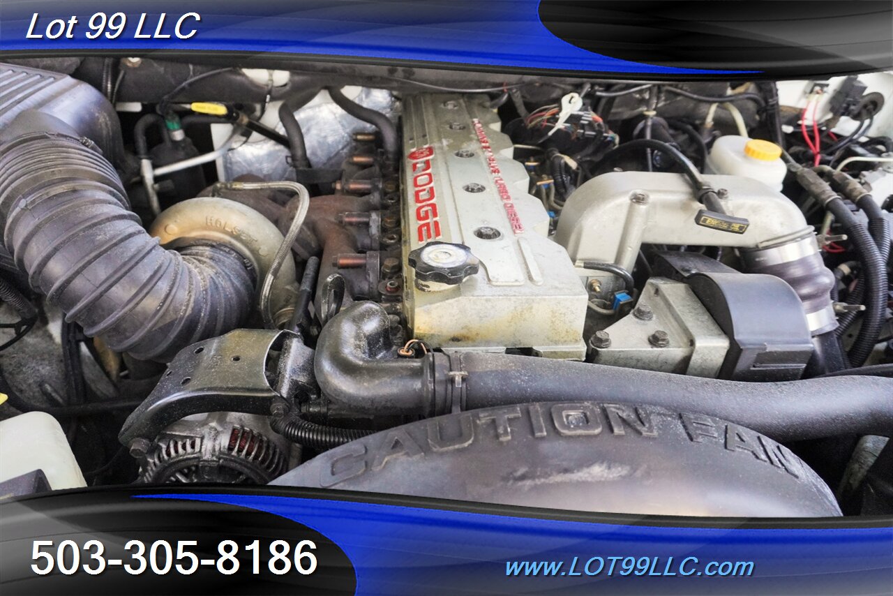 1999 Dodge Ram 2500 4X4 Extended Cab 5.9L Cummins Diesel Flat Bed TOW  PKG 5 TH Wheel Chrome Wheels NEW TIRES - Photo 20 - Milwaukie, OR 97267