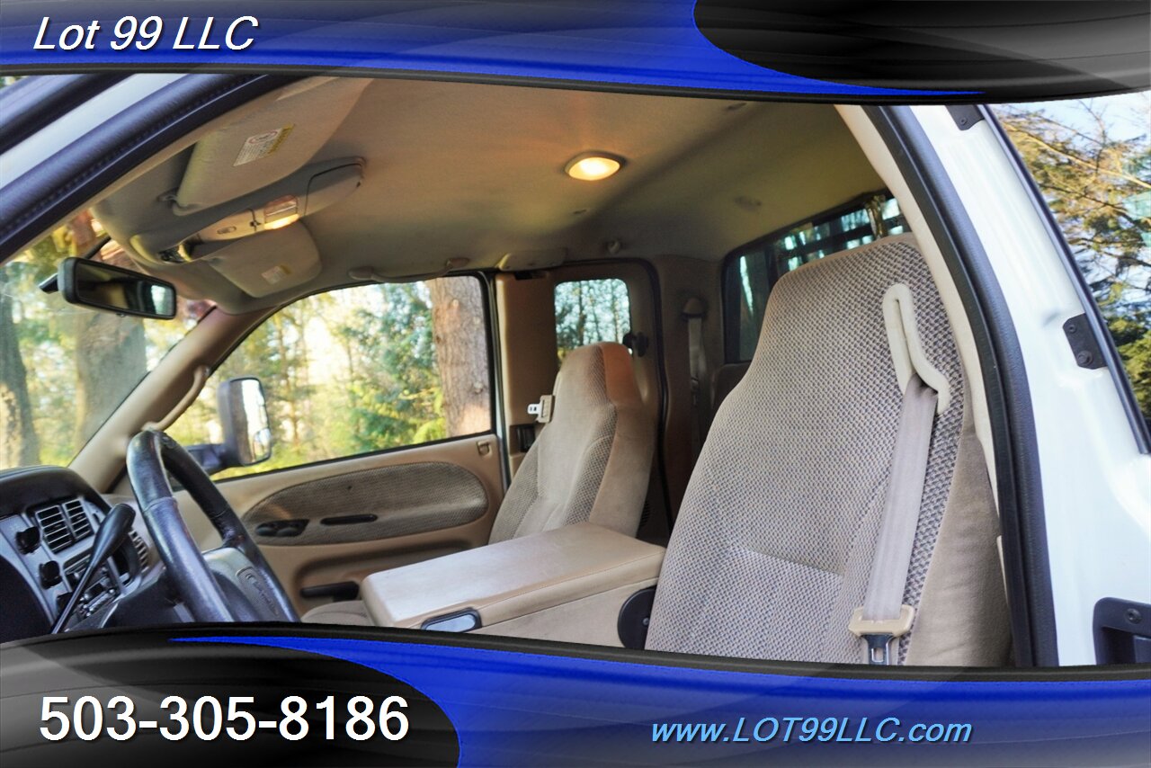 1999 Dodge Ram 2500 4X4 Extended Cab 5.9L Cummins Diesel Flat Bed TOW  PKG 5 TH Wheel Chrome Wheels NEW TIRES - Photo 12 - Milwaukie, OR 97267