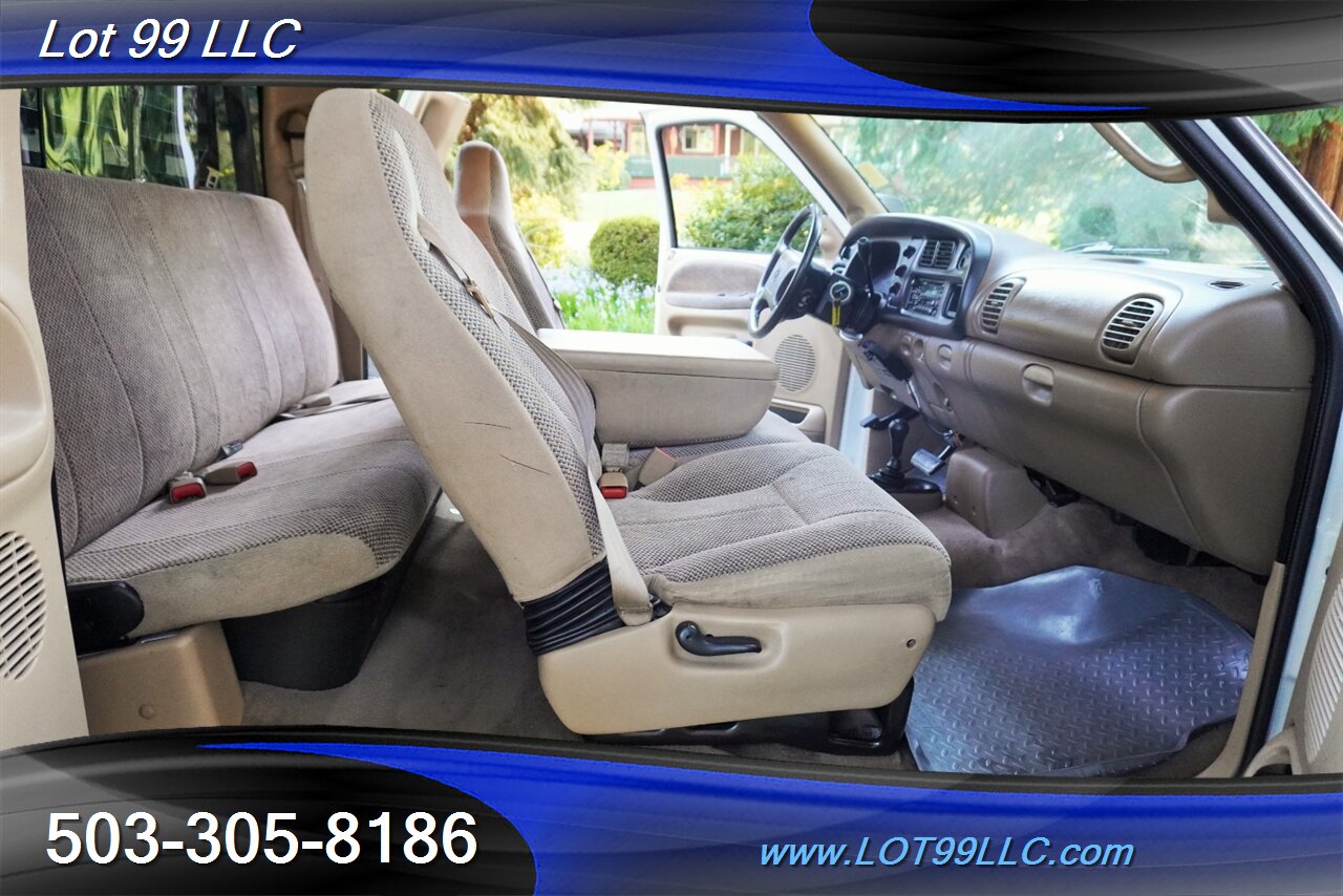 1999 Dodge Ram 2500 4X4 Extended Cab 5.9L Cummins Diesel Flat Bed TOW  PKG 5 TH Wheel Chrome Wheels NEW TIRES - Photo 19 - Milwaukie, OR 97267