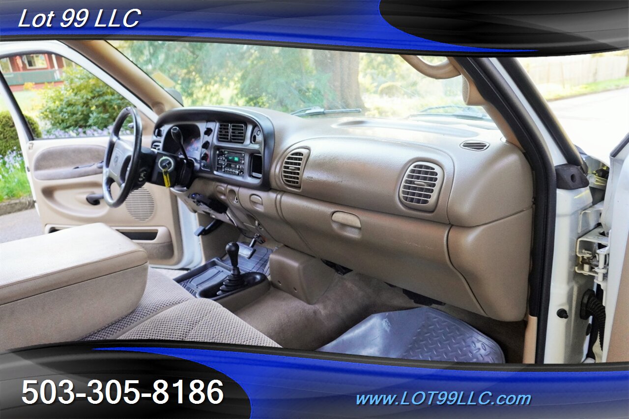 1999 Dodge Ram 2500 4X4 Extended Cab 5.9L Cummins Diesel Flat Bed TOW  PKG 5 TH Wheel Chrome Wheels NEW TIRES - Photo 17 - Milwaukie, OR 97267