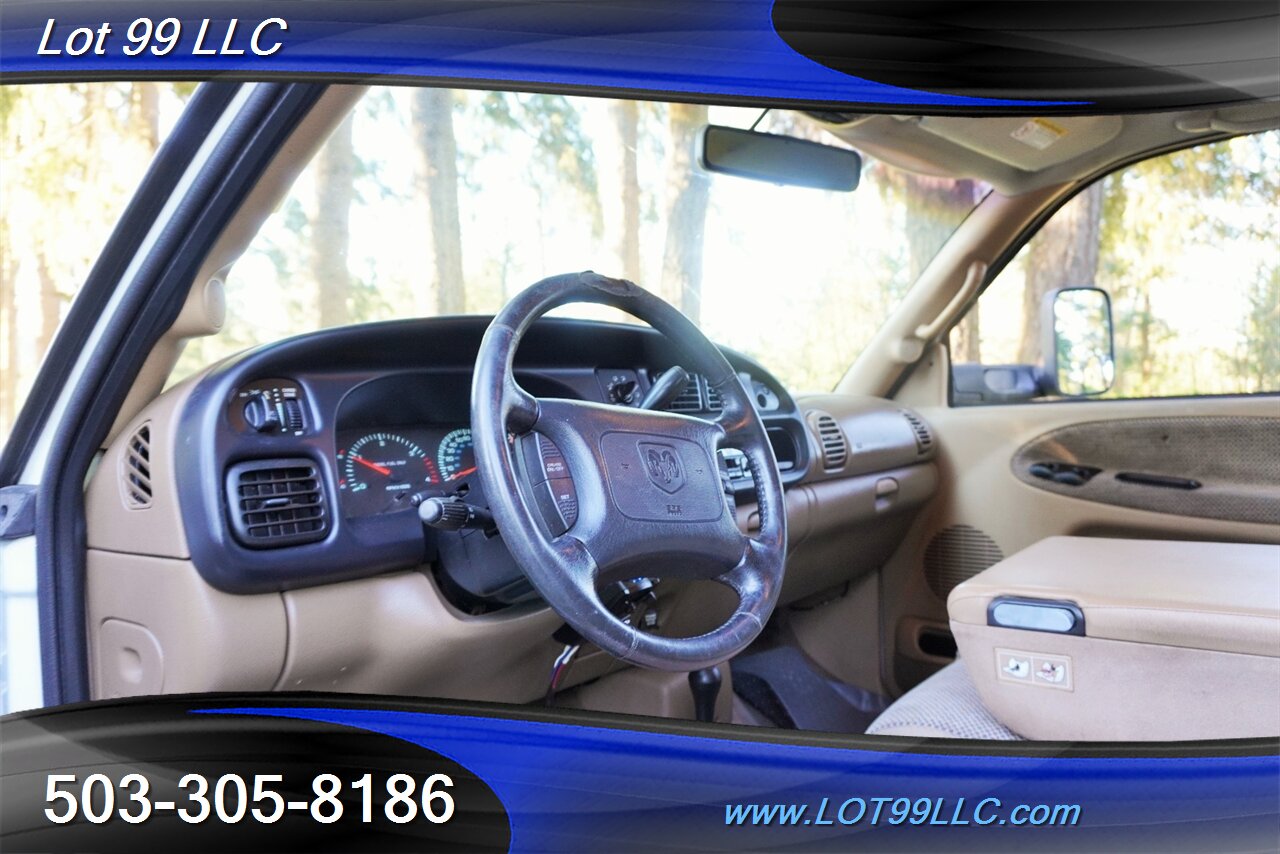 1999 Dodge Ram 2500 4X4 Extended Cab 5.9L Cummins Diesel Flat Bed TOW  PKG 5 TH Wheel Chrome Wheels NEW TIRES - Photo 2 - Milwaukie, OR 97267