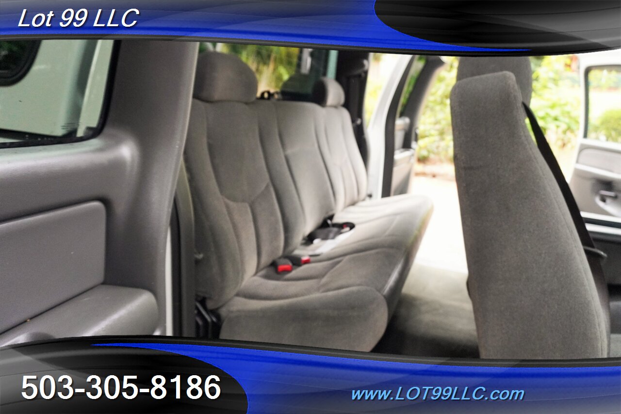 2003 Chevrolet Silverado 2500HD LS 4X4 Extended Cab 6.6L Duramax Matching Color Canopy SHORT BED NO RUST LOCAL TRADE 2 OWNERS - Photo 19 - Milwaukie, OR 97267