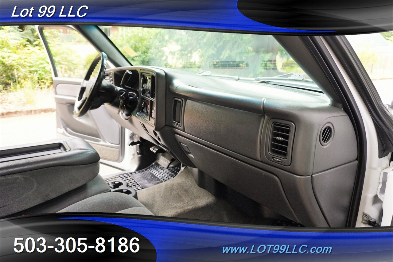 2003 Chevrolet Silverado 2500HD LS 4X4 Extended Cab 6.6L Duramax Matching Color Canopy SHORT BED NO RUST LOCAL TRADE 2 OWNERS - Photo 17 - Milwaukie, OR 97267