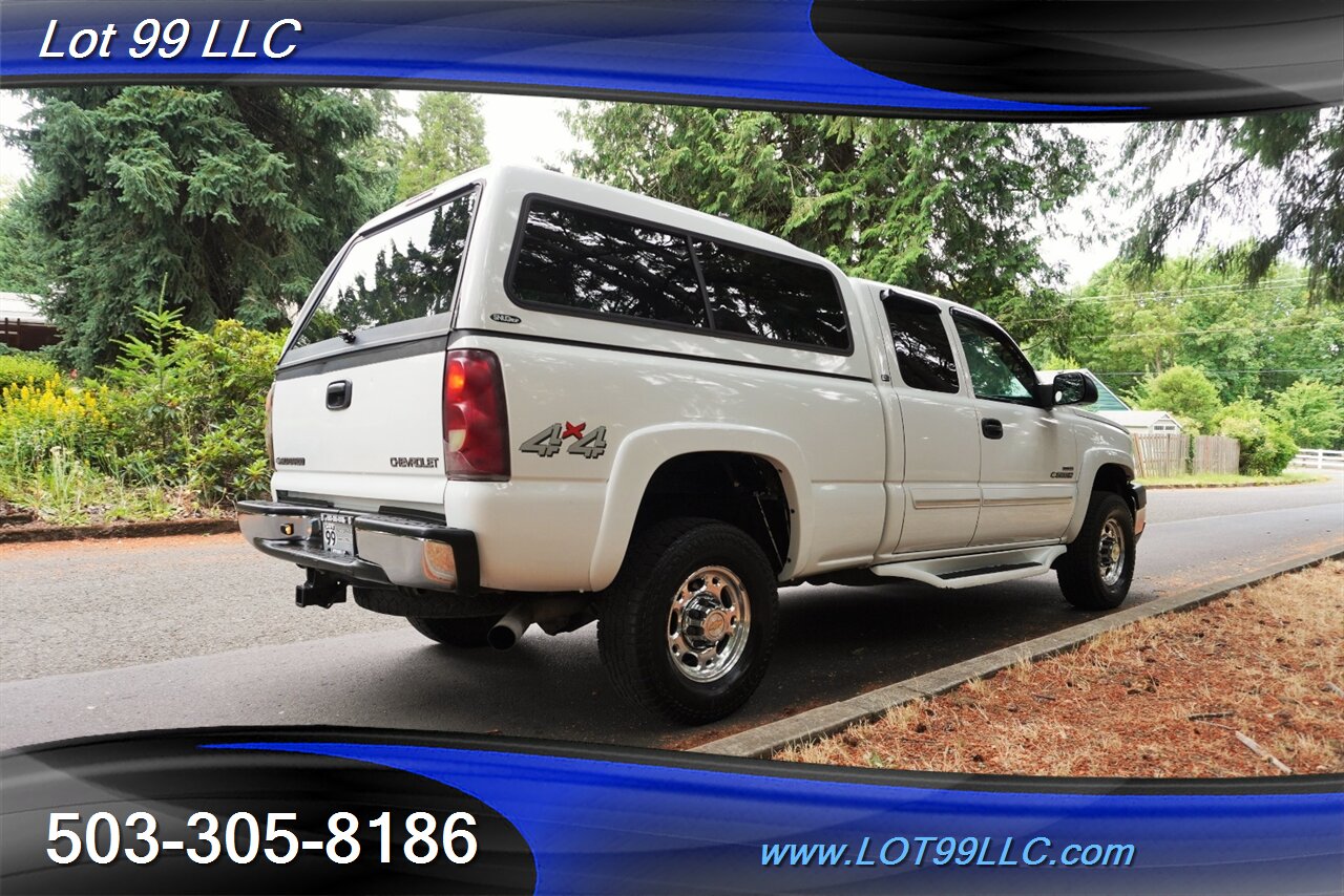 2003 Chevrolet Silverado 2500HD LS 4X4 Extended Cab 6.6L Duramax Matching Color Canopy SHORT BED NO RUST LOCAL TRADE 2 OWNERS - Photo 10 - Milwaukie, OR 97267