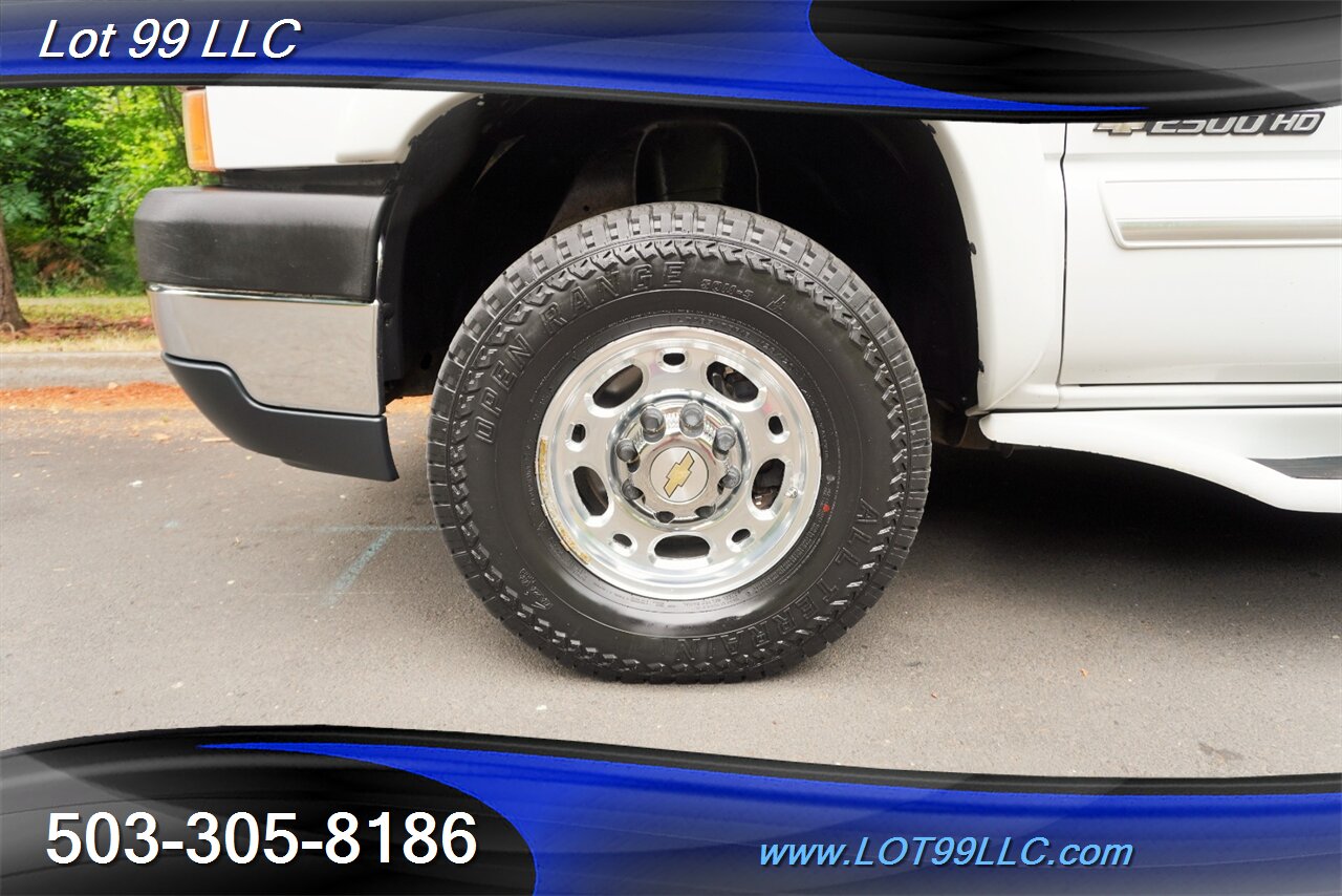 2003 Chevrolet Silverado 2500HD LS 4X4 Extended Cab 6.6L Duramax Matching Color Canopy SHORT BED NO RUST LOCAL TRADE 2 OWNERS - Photo 38 - Milwaukie, OR 97267