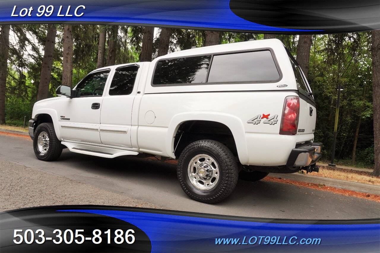 2003 Chevrolet Silverado 2500HD LS 4X4 Extended Cab 6.6L Duramax Matching Color Canopy SHORT BED NO RUST LOCAL TRADE 2 OWNERS - Photo 12 - Milwaukie, OR 97267