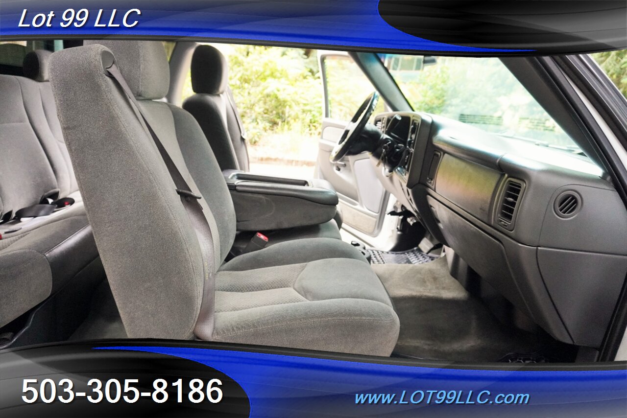 2003 Chevrolet Silverado 2500HD LS 4X4 Extended Cab 6.6L Duramax Matching Color Canopy SHORT BED NO RUST LOCAL TRADE 2 OWNERS - Photo 18 - Milwaukie, OR 97267