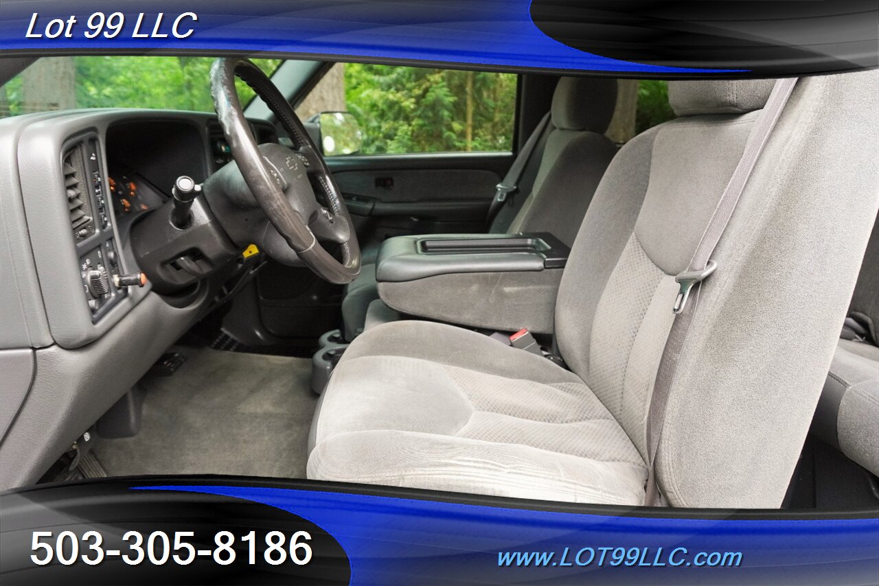 2003 Chevrolet Silverado 2500HD LS 4X4 Extended Cab 6.6L Duramax Matching Color Canopy SHORT BED NO RUST LOCAL TRADE 2 OWNERS - Photo 14 - Milwaukie, OR 97267