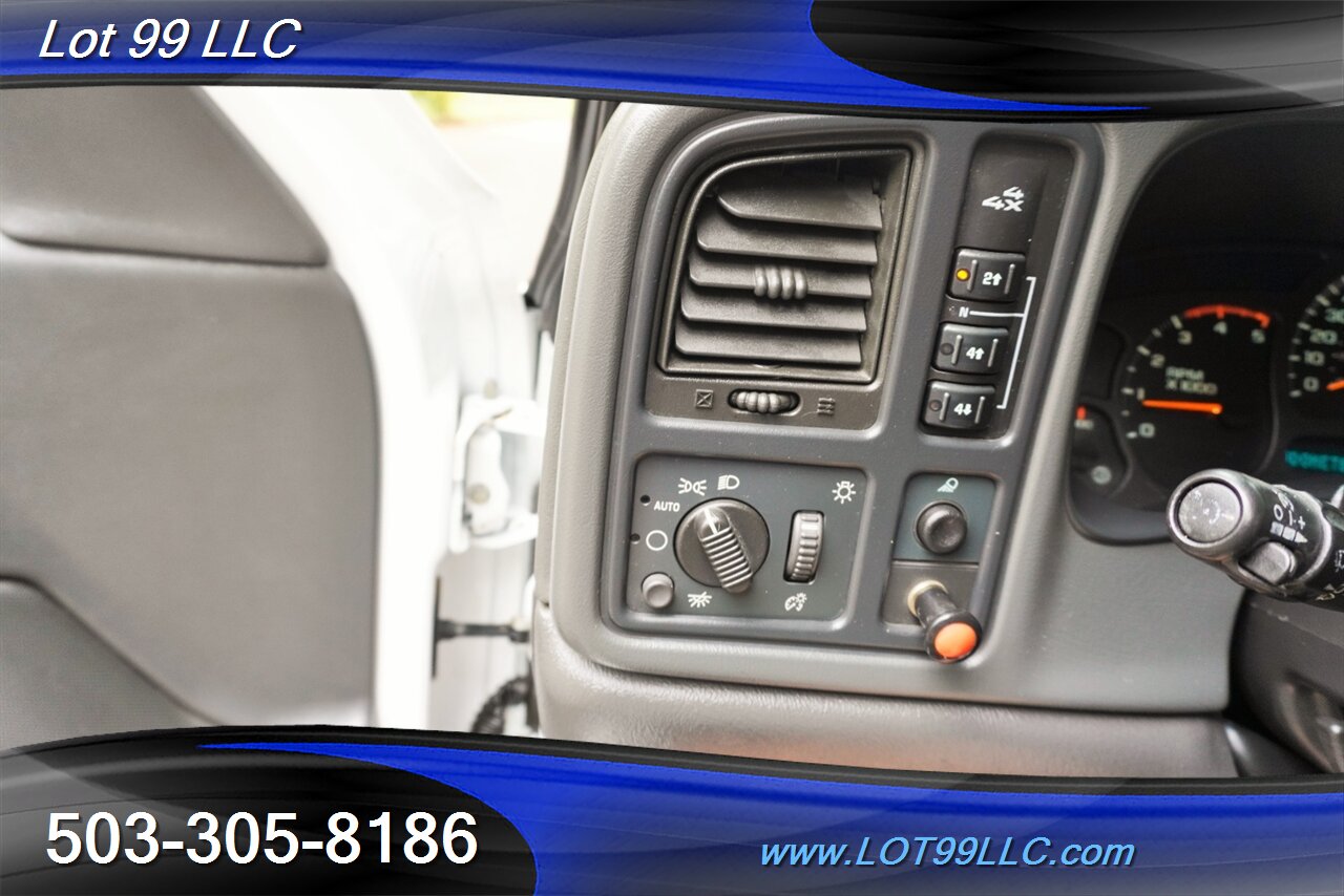 2003 Chevrolet Silverado 2500HD LS 4X4 Extended Cab 6.6L Duramax Matching Color Canopy SHORT BED NO RUST LOCAL TRADE 2 OWNERS - Photo 26 - Milwaukie, OR 97267