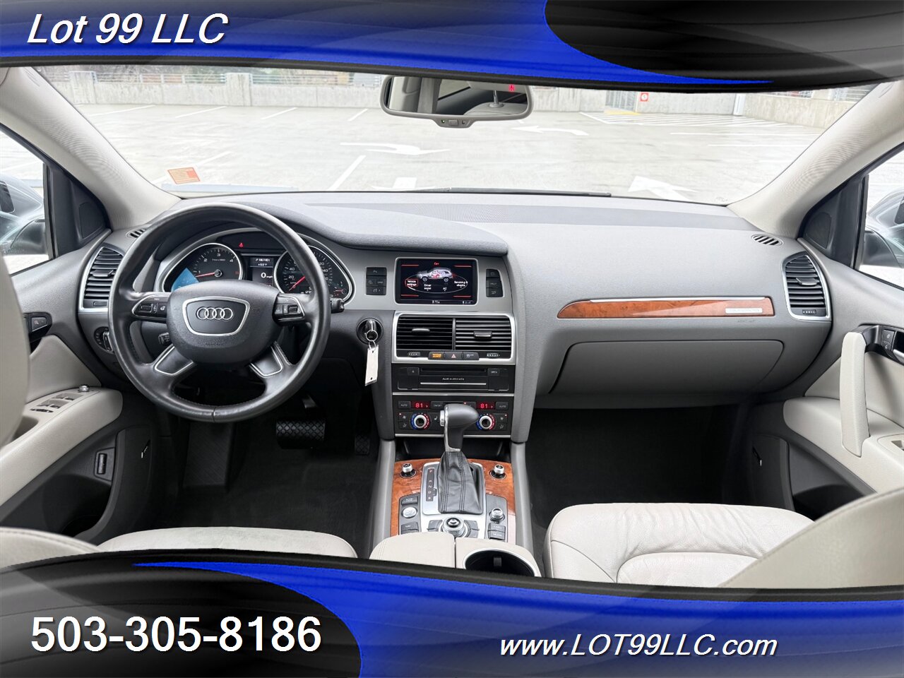 2014 Audi Q7 3.0 Quattro TDI Premium AWD 123k ** DIESEL** 28MPG  Heated Front and Rear - Photo 11 - Milwaukie, OR 97267