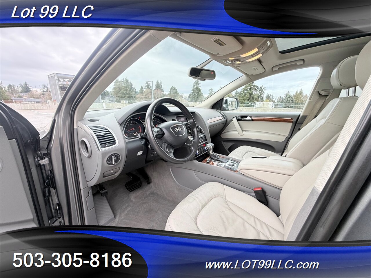 2014 Audi Q7 3.0 Quattro TDI Premium AWD 123k ** DIESEL** 28MPG  Heated Front and Rear - Photo 26 - Milwaukie, OR 97267