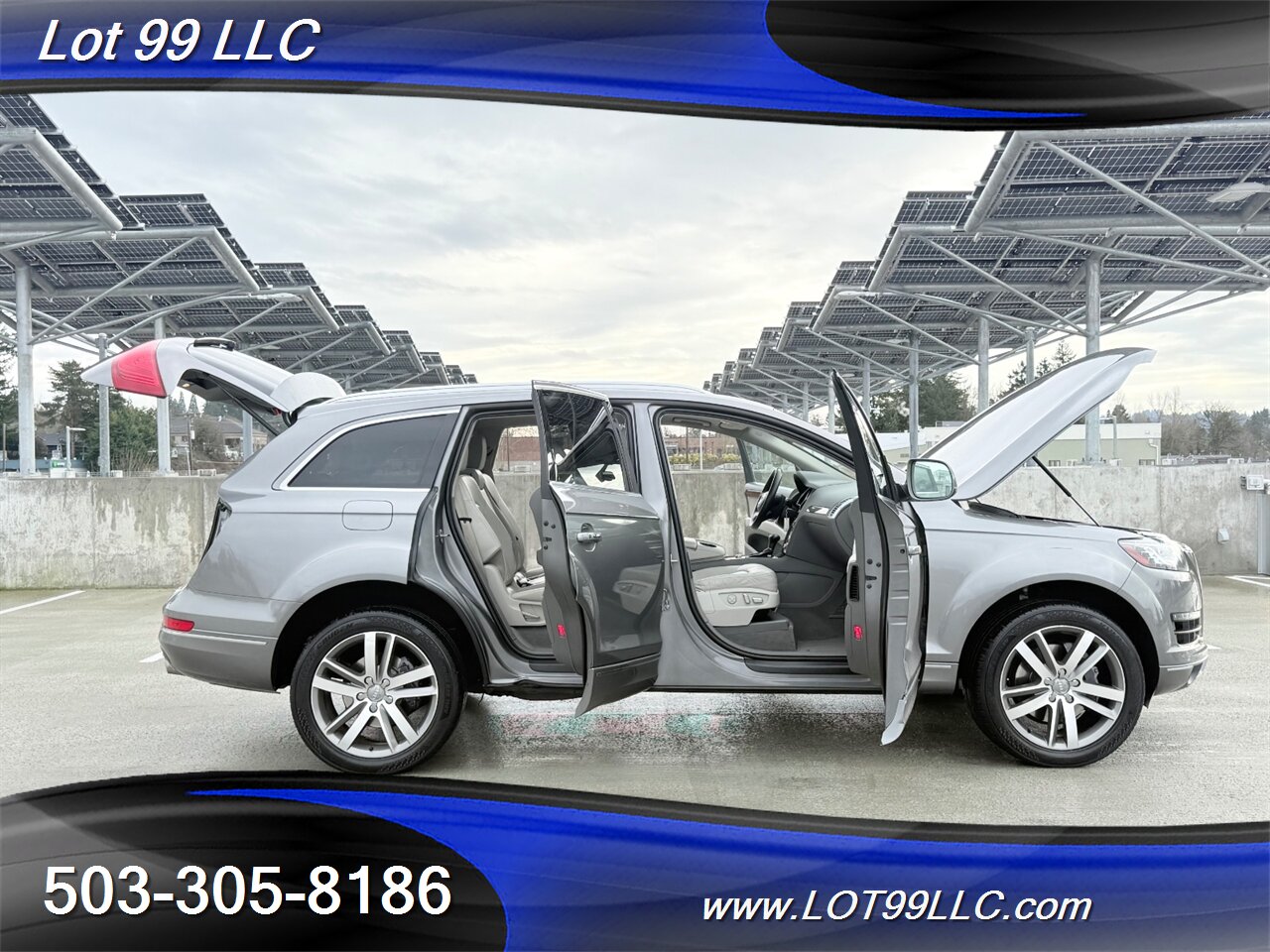2014 Audi Q7 3.0 Quattro TDI Premium AWD 123k ** DIESEL** 28MPG  Heated Front and Rear - Photo 53 - Milwaukie, OR 97267