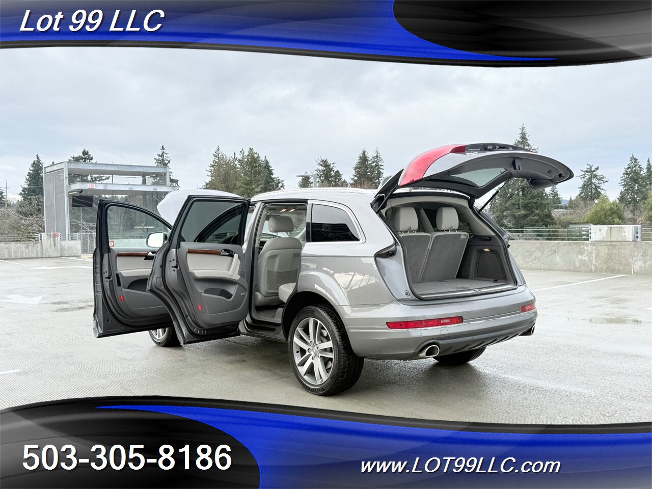 2014 Audi Q7 3.0 Quattro TDI Premium AWD 123k ** DIESEL** 28MPG  Heated Front and Rear - Photo 54 - Milwaukie, OR 97267