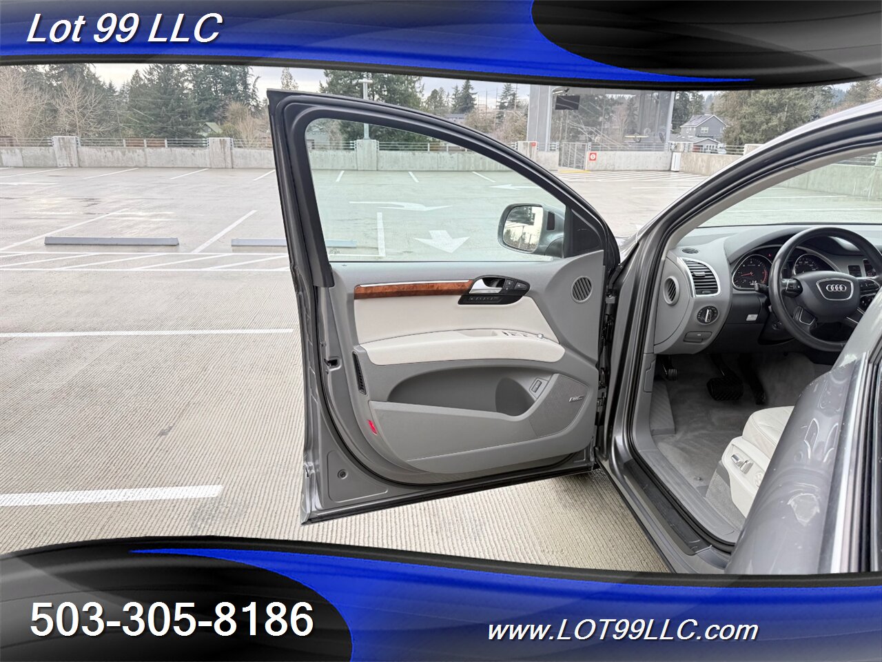 2014 Audi Q7 3.0 Quattro TDI Premium AWD 123k ** DIESEL** 28MPG  Heated Front and Rear - Photo 29 - Milwaukie, OR 97267