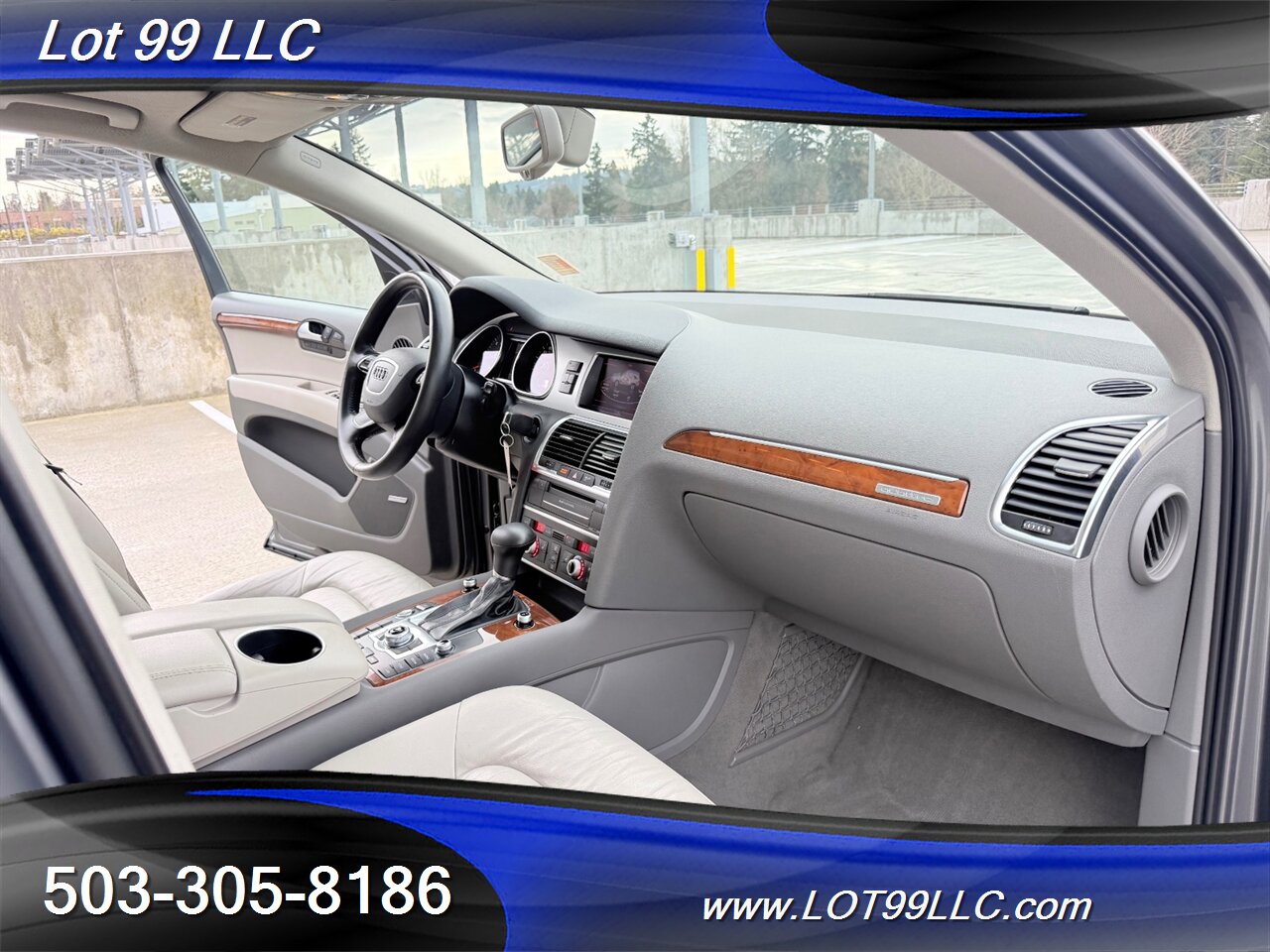 2014 Audi Q7 3.0 Quattro TDI Premium AWD 123k ** DIESEL** 28MPG  Heated Front and Rear - Photo 37 - Milwaukie, OR 97267