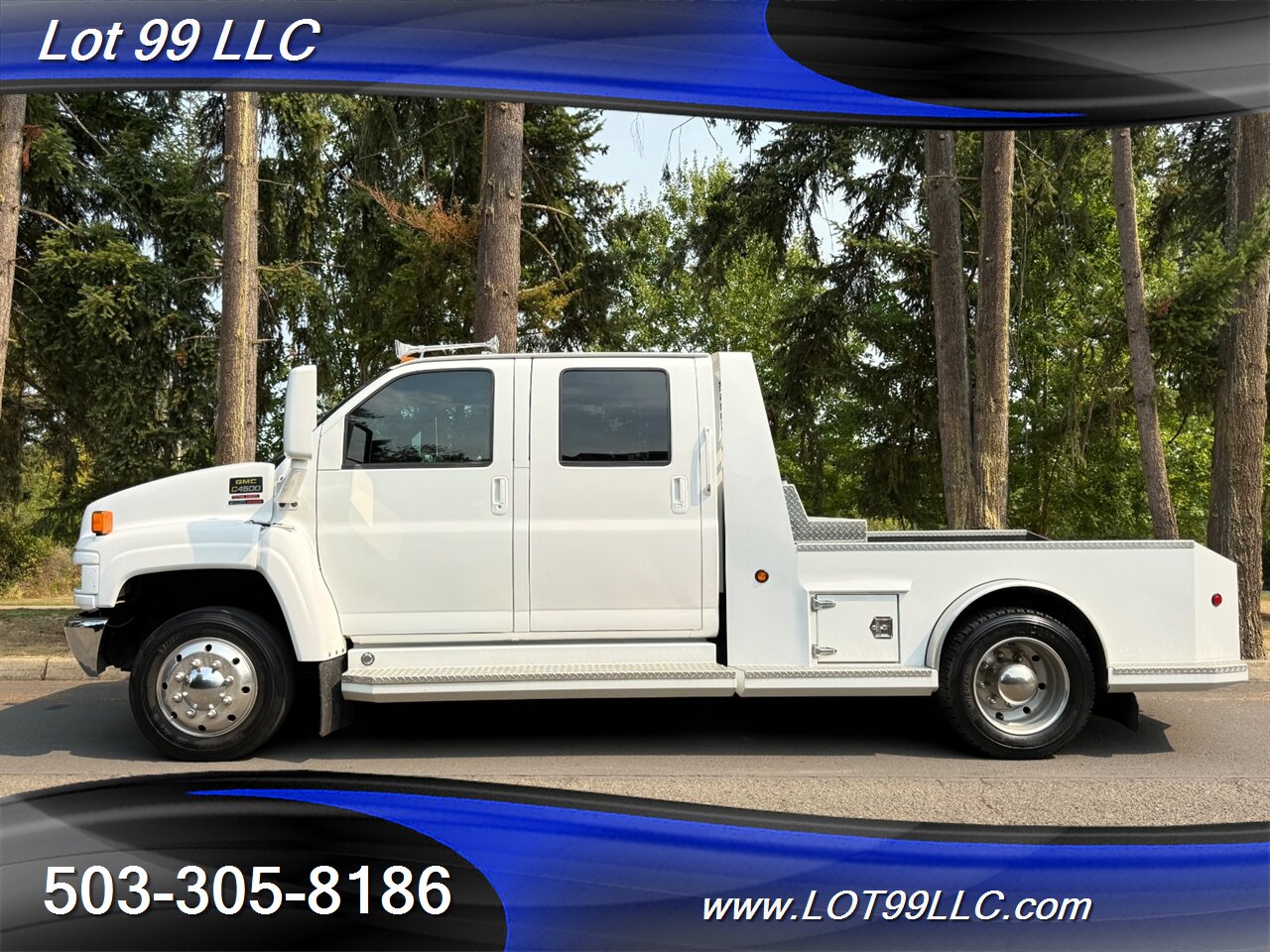 2009 GMC 4500 TOPKICK 55k 6.6 Duramax Diesel Htd Leather Nav DVD BED T - Photo 1 - Milwaukie, OR 97267