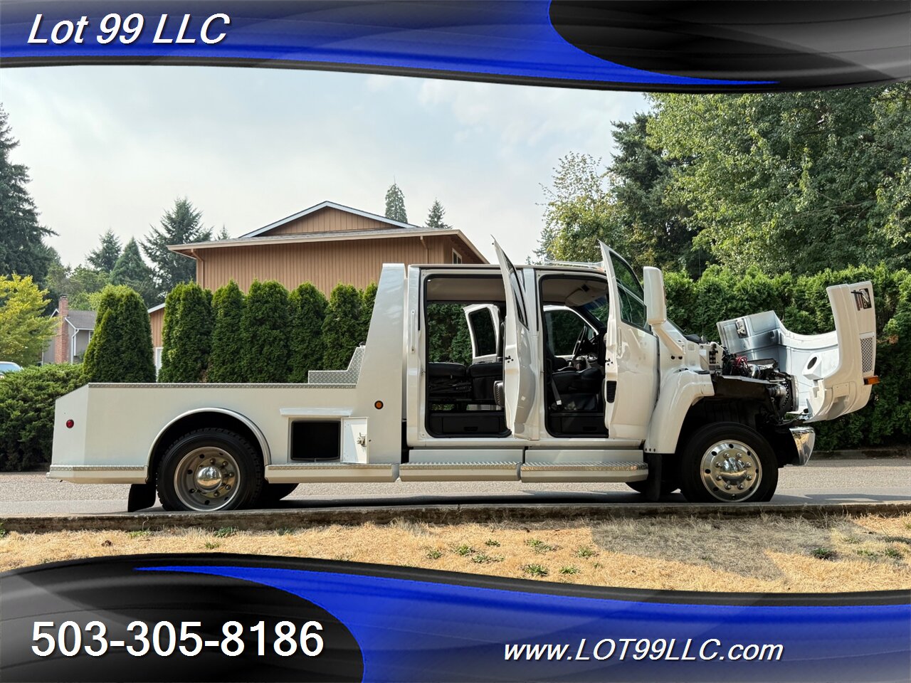 2009 GMC 4500 TOPKICK 55k 6.6 Duramax Diesel Htd Leather Nav DVD BED T - Photo 70 - Milwaukie, OR 97267