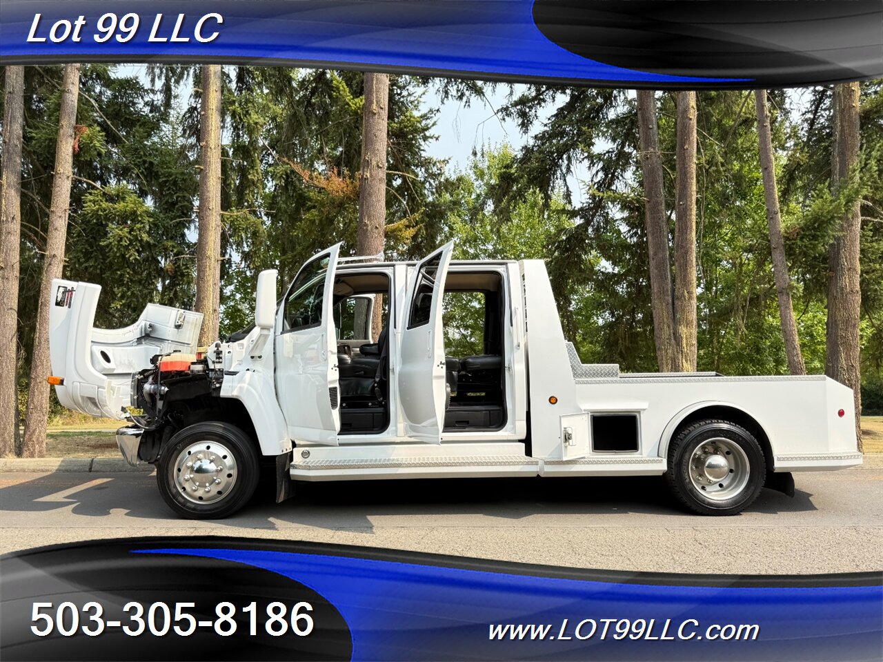 2009 GMC 4500 TOPKICK 55k 6.6 Duramax Diesel Htd Leather Nav DVD BED T - Photo 61 - Milwaukie, OR 97267