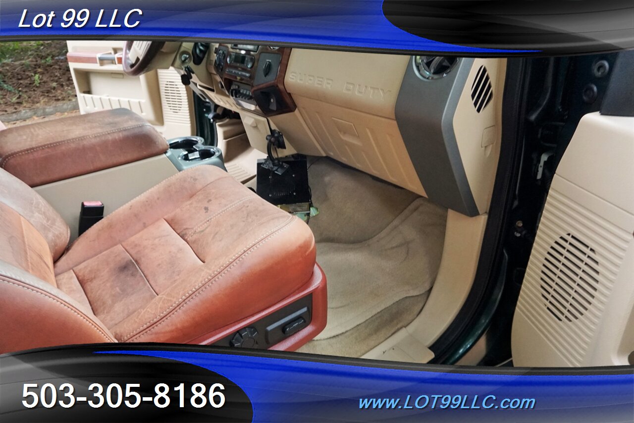 2008 Ford F-350 Lariat KING RANCH 4X4 Power Stroke 4 CAPTAIN SEATS - Photo 34 - Milwaukie, OR 97267