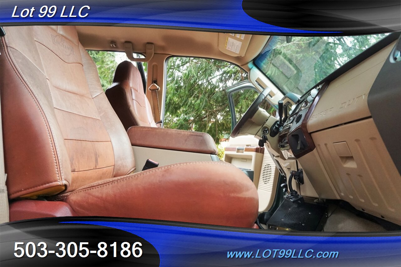 2008 Ford F-350 Lariat KING RANCH 4X4 Power Stroke 4 CAPTAIN SEATS - Photo 17 - Milwaukie, OR 97267