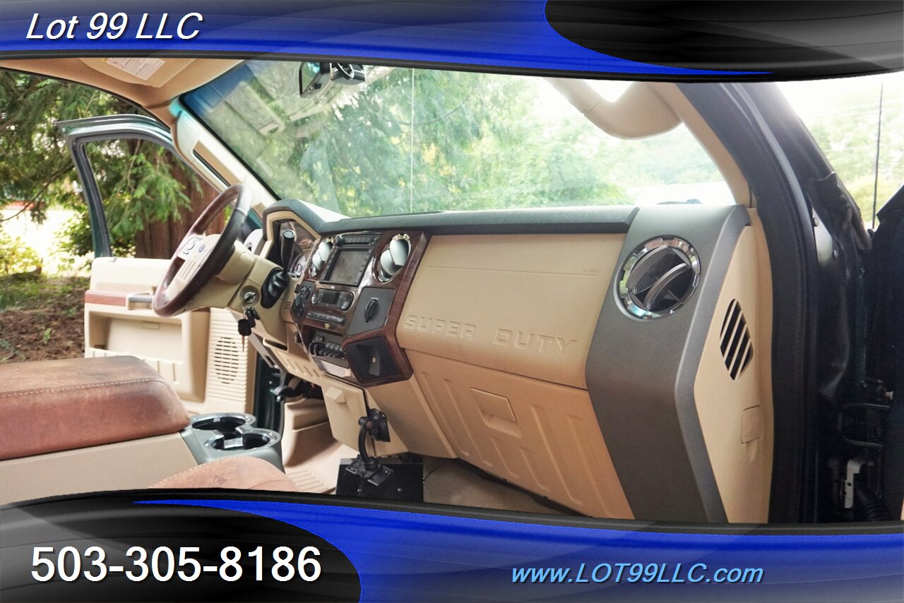 2008 Ford F-350 Lariat KING RANCH 4X4 Power Stroke 4 CAPTAIN SEATS - Photo 16 - Milwaukie, OR 97267
