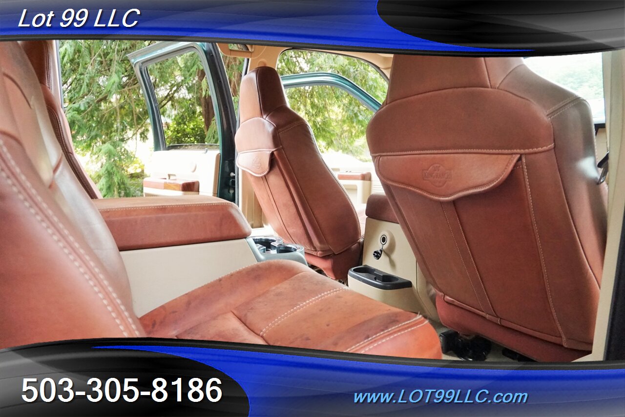 2008 Ford F-350 Lariat KING RANCH 4X4 Power Stroke 4 CAPTAIN SEATS - Photo 18 - Milwaukie, OR 97267