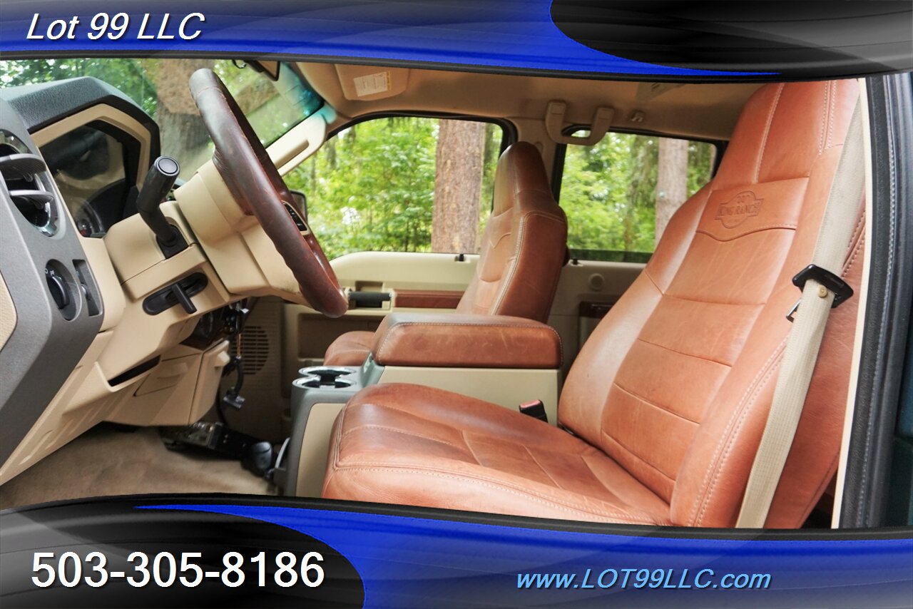 2008 Ford F-350 Lariat KING RANCH 4X4 Power Stroke 4 CAPTAIN SEATS - Photo 13 - Milwaukie, OR 97267