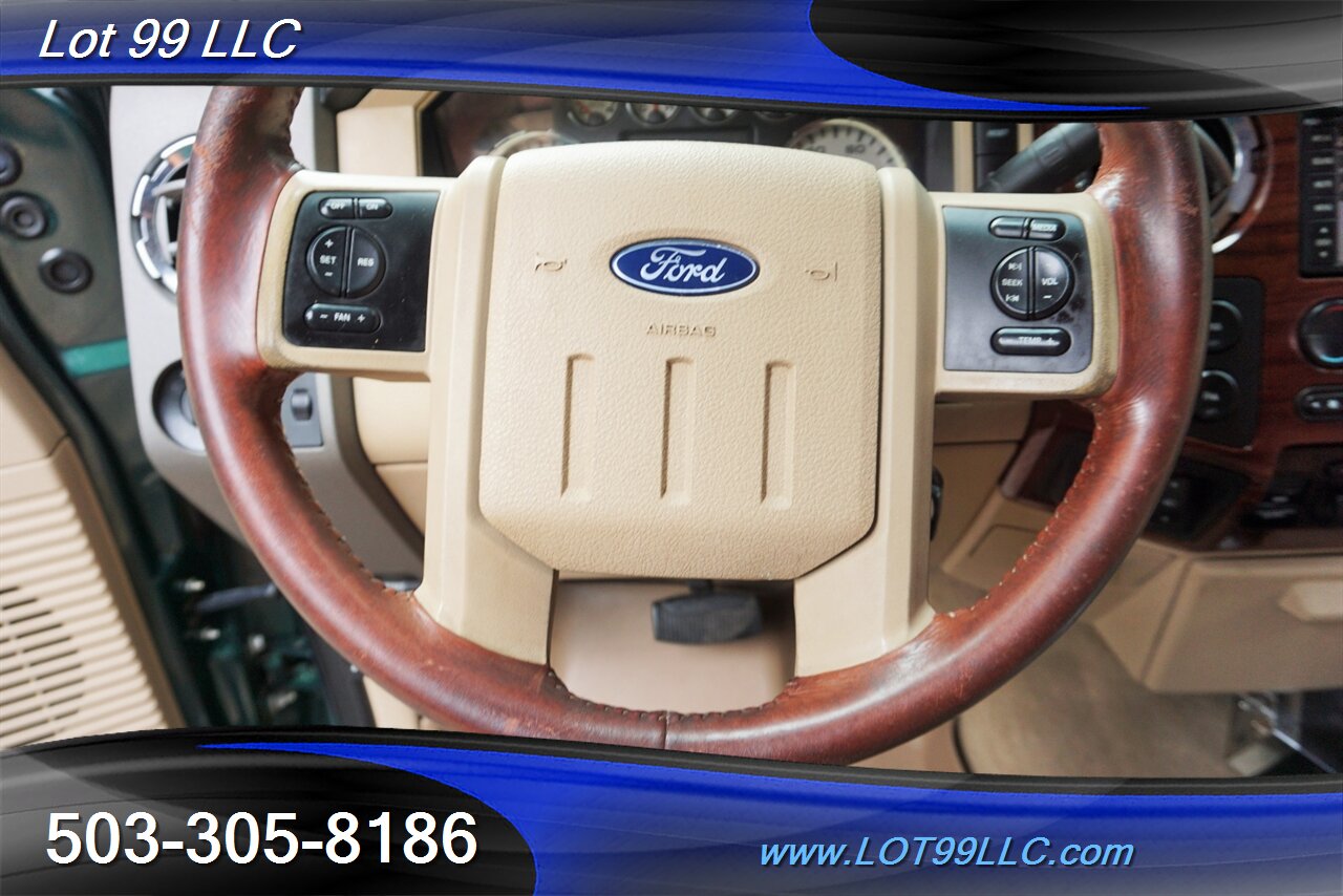 2008 Ford F-350 Lariat KING RANCH 4X4 Power Stroke 4 CAPTAIN SEATS - Photo 21 - Milwaukie, OR 97267