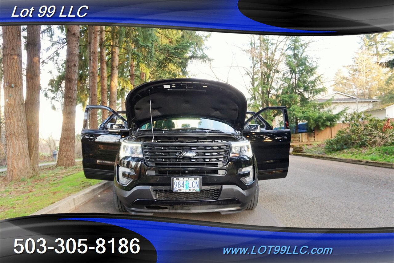 2017 Ford Explorer Sport 4X4 91K 3.5L Eco Boost Heated Leather 3 ROW   - Photo 29 - Milwaukie, OR 97267