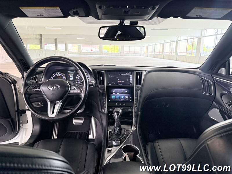 2017 INFINITI Q60 Red Sport 400 AWD 3.0L Twin Turbo V6 400hp  