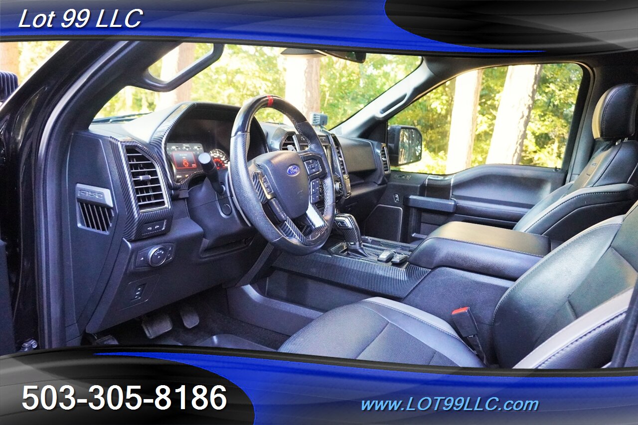 2018 Ford F-150 Raptor 4X4 3.5L ECOBOOST 48K LOW MILES Heated AC Leather Pano Roof Carbon Fiber Pkg GPS - Photo 12 - Milwaukie, OR 97267