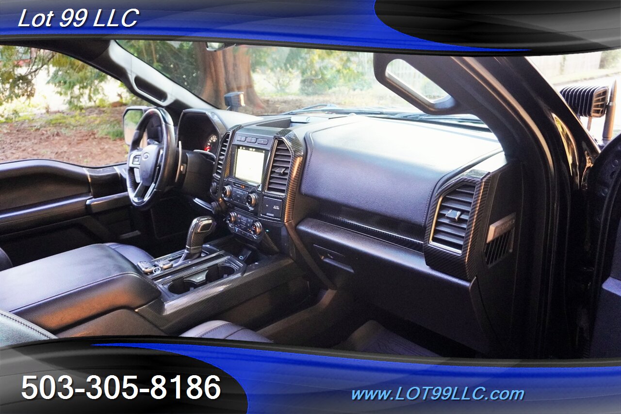 2018 Ford F-150 Raptor 4X4 3.5L ECOBOOST 48K LOW MILES Heated AC Leather Pano Roof Carbon Fiber Pkg GPS - Photo 16 - Milwaukie, OR 97267