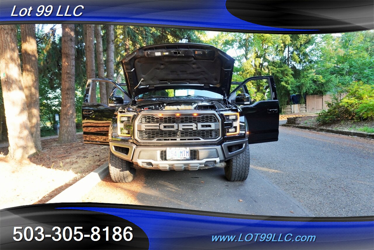 2018 Ford F-150 Raptor 4X4 3.5L ECOBOOST 48K LOW MILES Heated AC Leather Pano Roof Carbon Fiber Pkg GPS - Photo 31 - Milwaukie, OR 97267