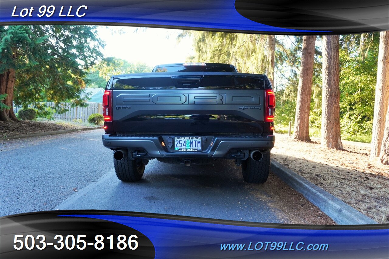 2018 Ford F-150 Raptor 4X4 3.5L ECOBOOST 48K LOW MILES Heated AC Leather Pano Roof Carbon Fiber Pkg GPS - Photo 10 - Milwaukie, OR 97267