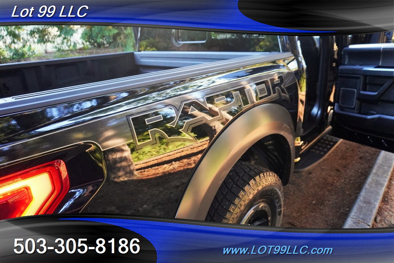 2018 Ford F-150 Raptor 4X4 3.5L ECOBOOST 48K LOW MILES Heated AC Leather Pano Roof Carbon Fiber Pkg GPS - Photo 37 - Milwaukie, OR 97267