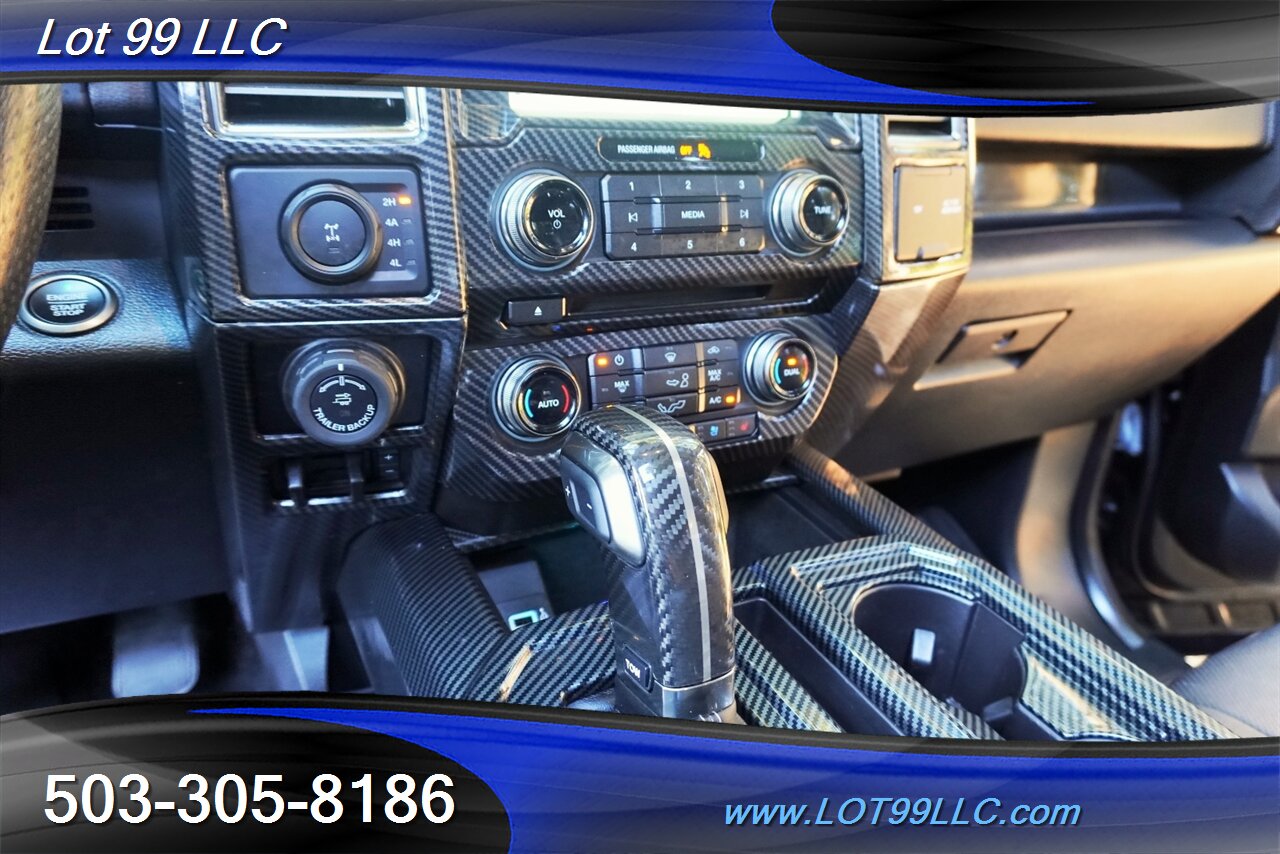 2018 Ford F-150 Raptor 4X4 3.5L ECOBOOST 48K LOW MILES Heated AC Leather Pano Roof Carbon Fiber Pkg GPS - Photo 26 - Milwaukie, OR 97267